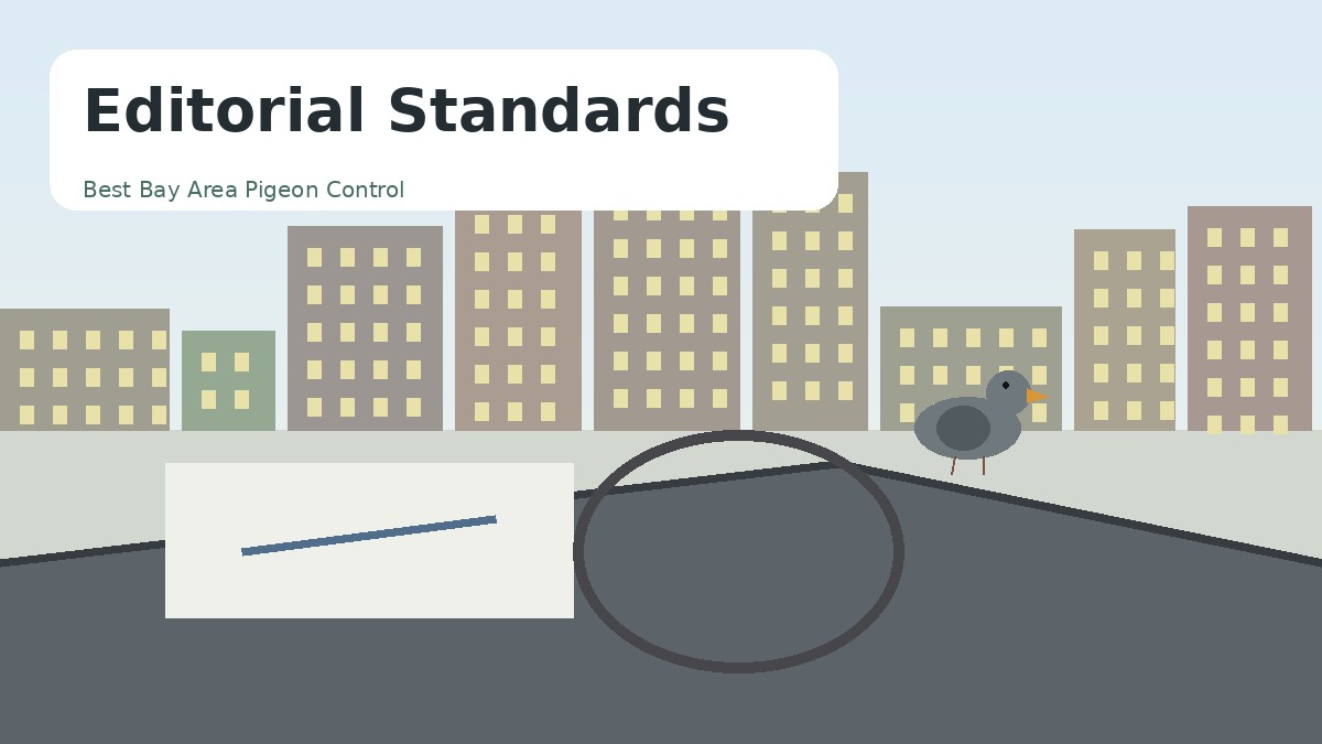 Illustration of bird-control research and editorial review